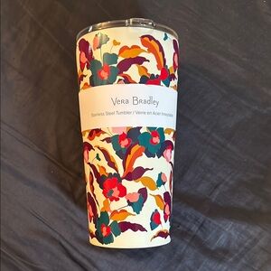 Vera Bradley Vibrant Floral Stainless Steel Tumbler